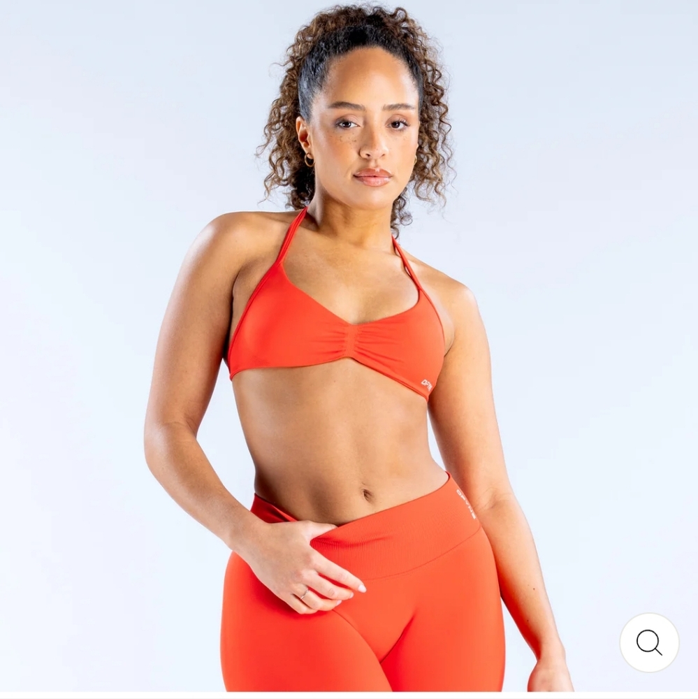 Dfyne Impact Strappy Bra Chili
